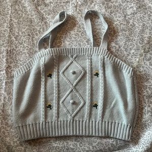 Knitted tank top